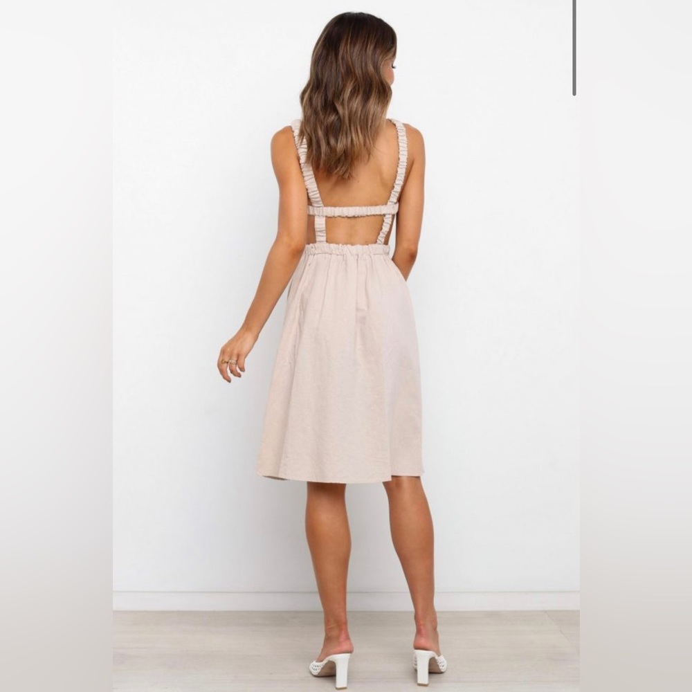 Petal and pup dress, Soleil (beige)